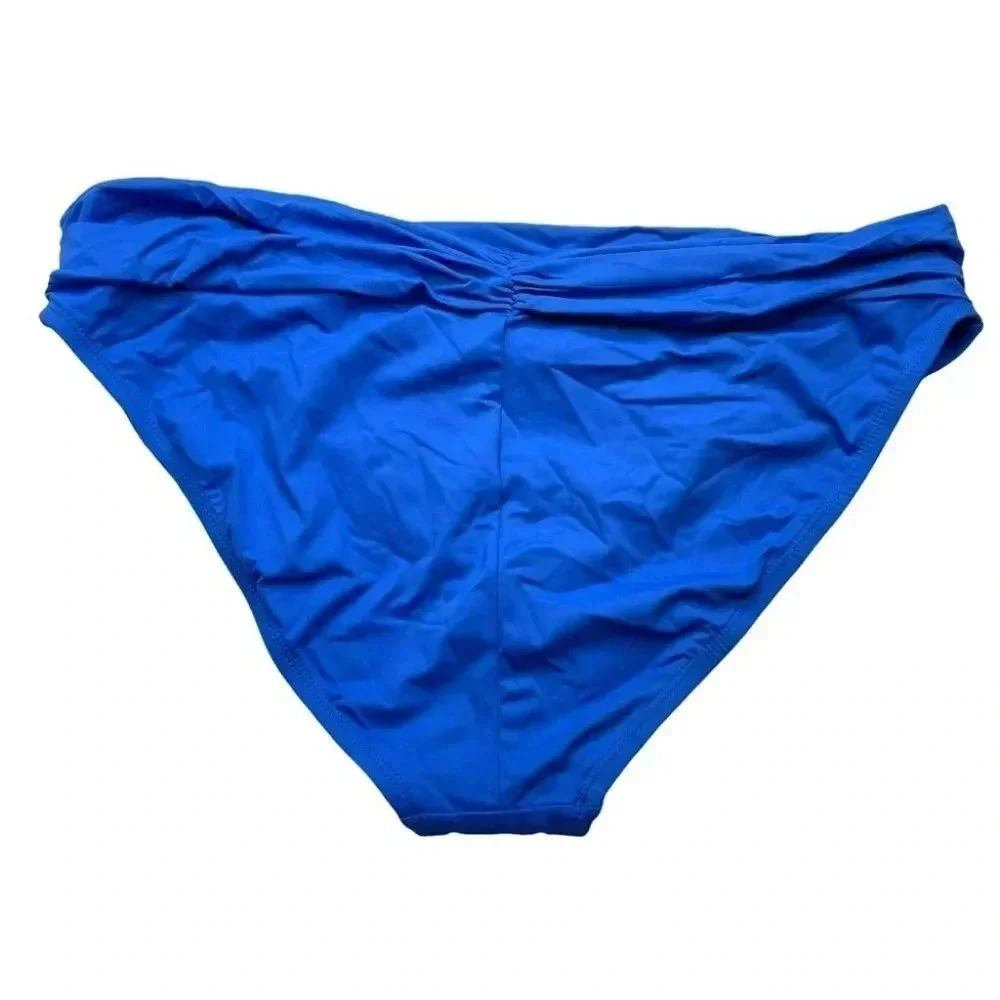La Blanca Island Goddess Banded Hipster Swimsuit Bottom Size 16 - Picture 4 of 6